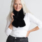 Frances Tuck Scarf - Black