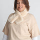 Frances Tuck Scarf - Cream