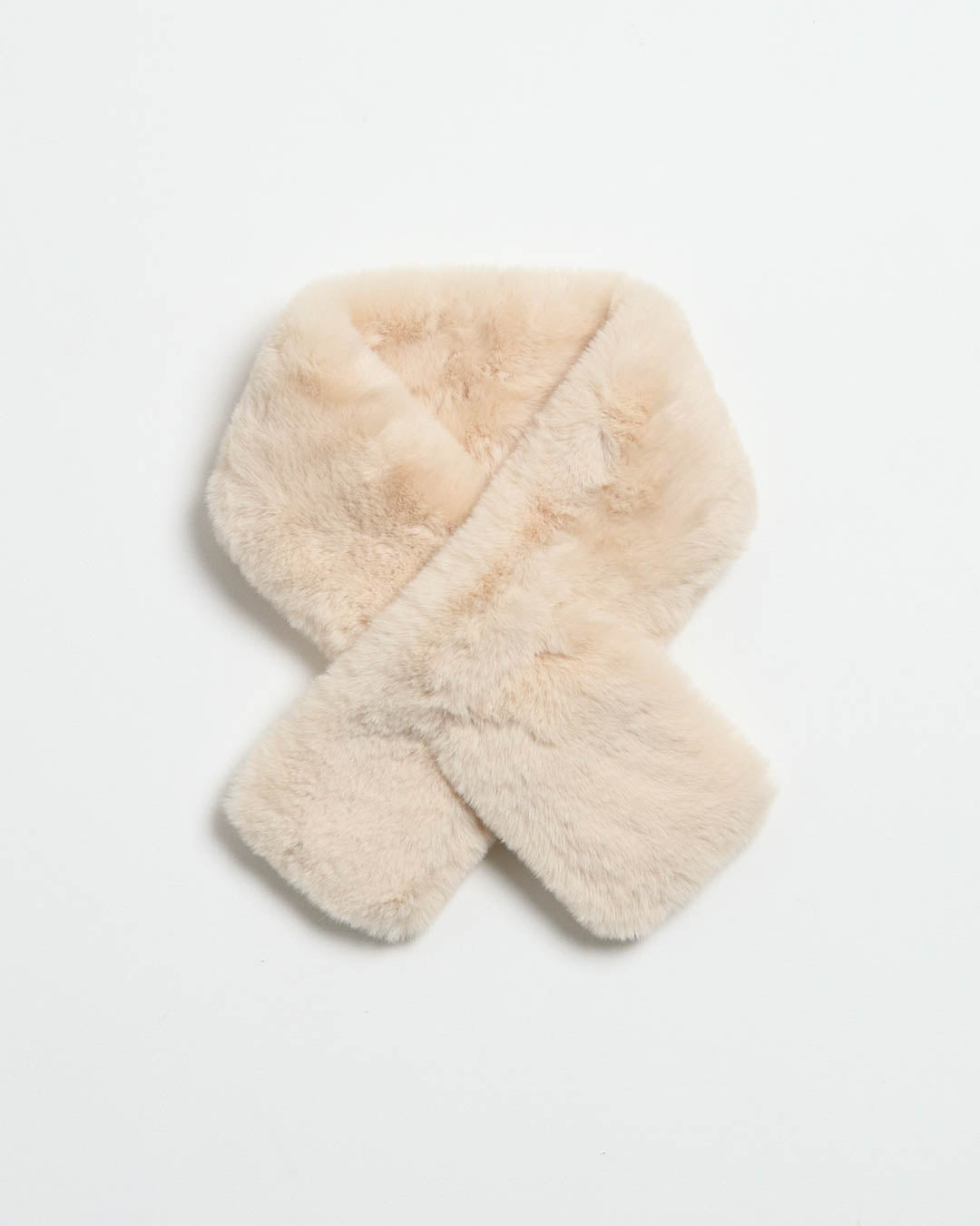 Frances Tuck Scarf - Cream