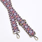 Geometric Webbing Strap - Purple
