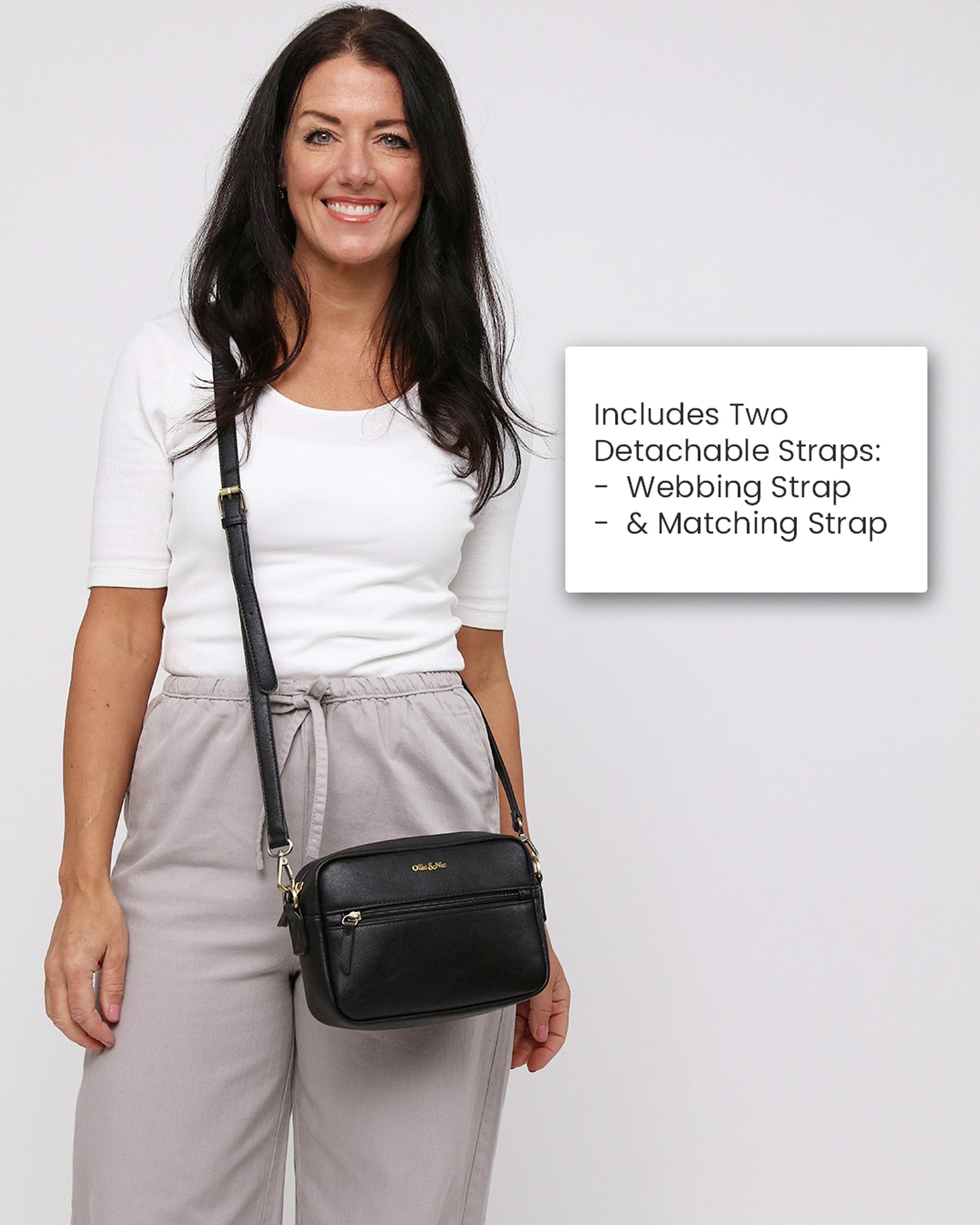 Gigi Crossbody - Black