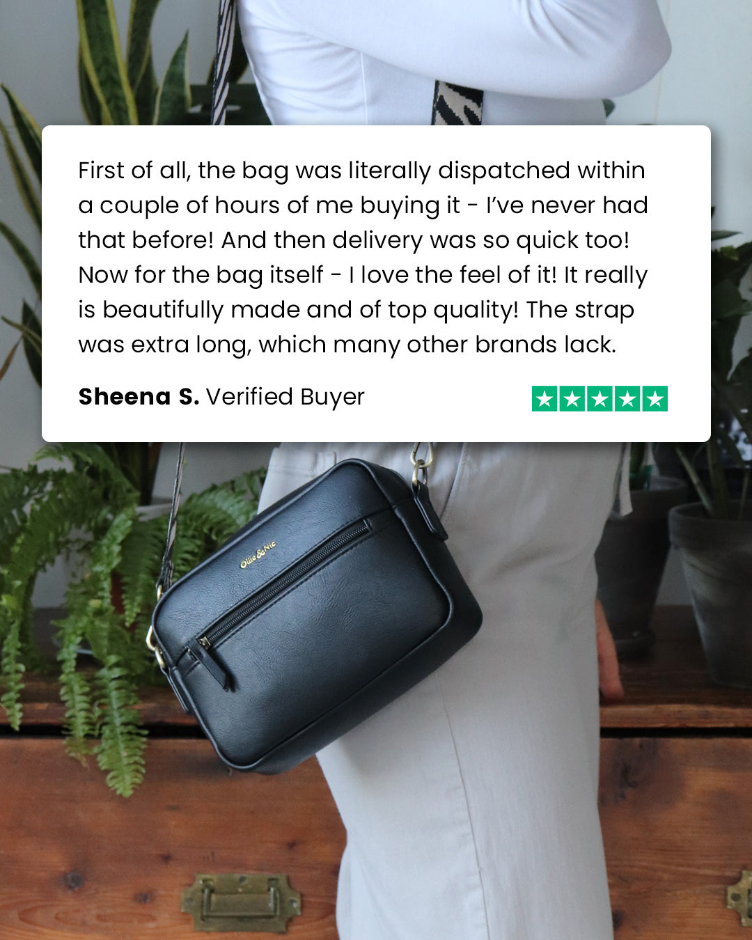 Gigi Crossbody - Black