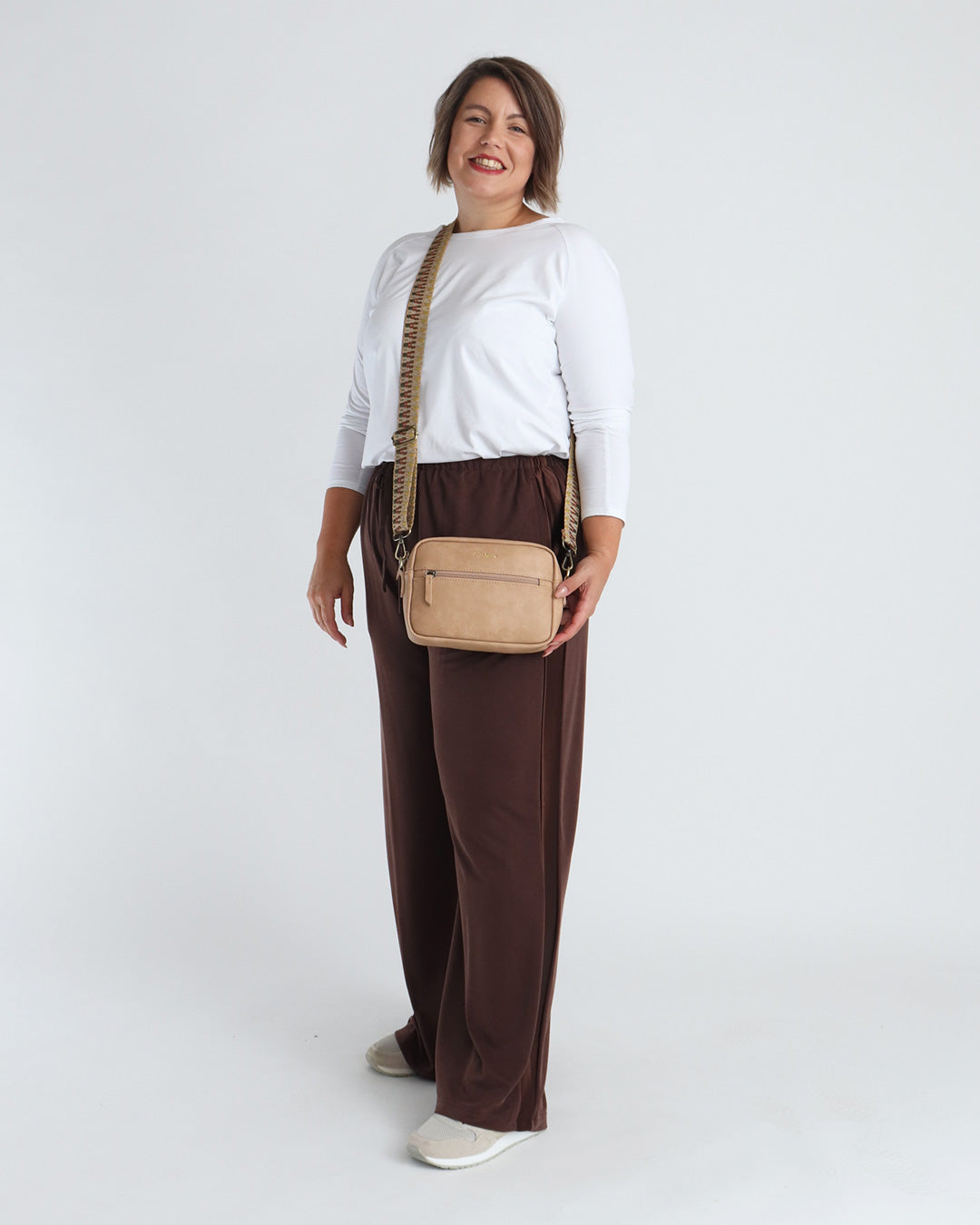 Gigi Crossbody - Camel