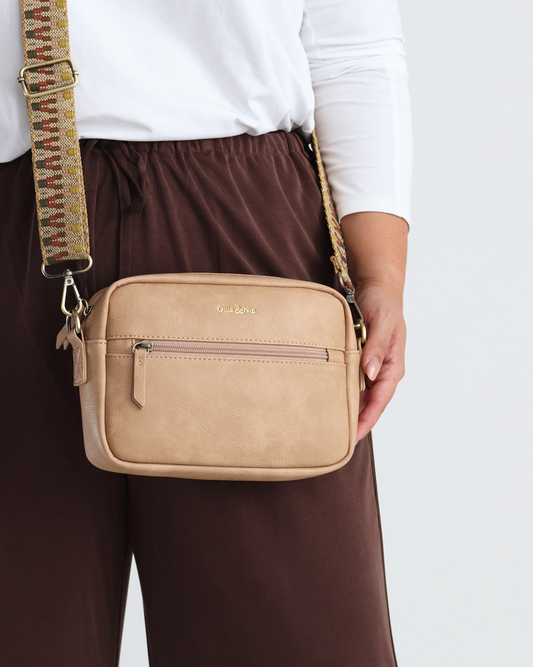 Gigi Crossbody - Camel