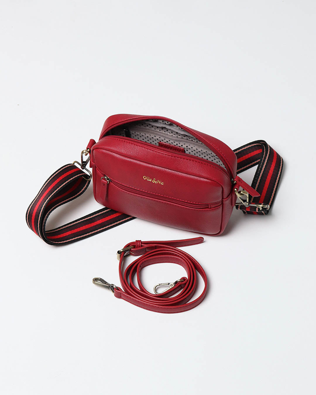 Gigi Crossbody - Cherry Red