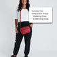 Gigi Crossbody - Cherry Red