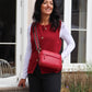 Gigi Crossbody - Cherry Red
