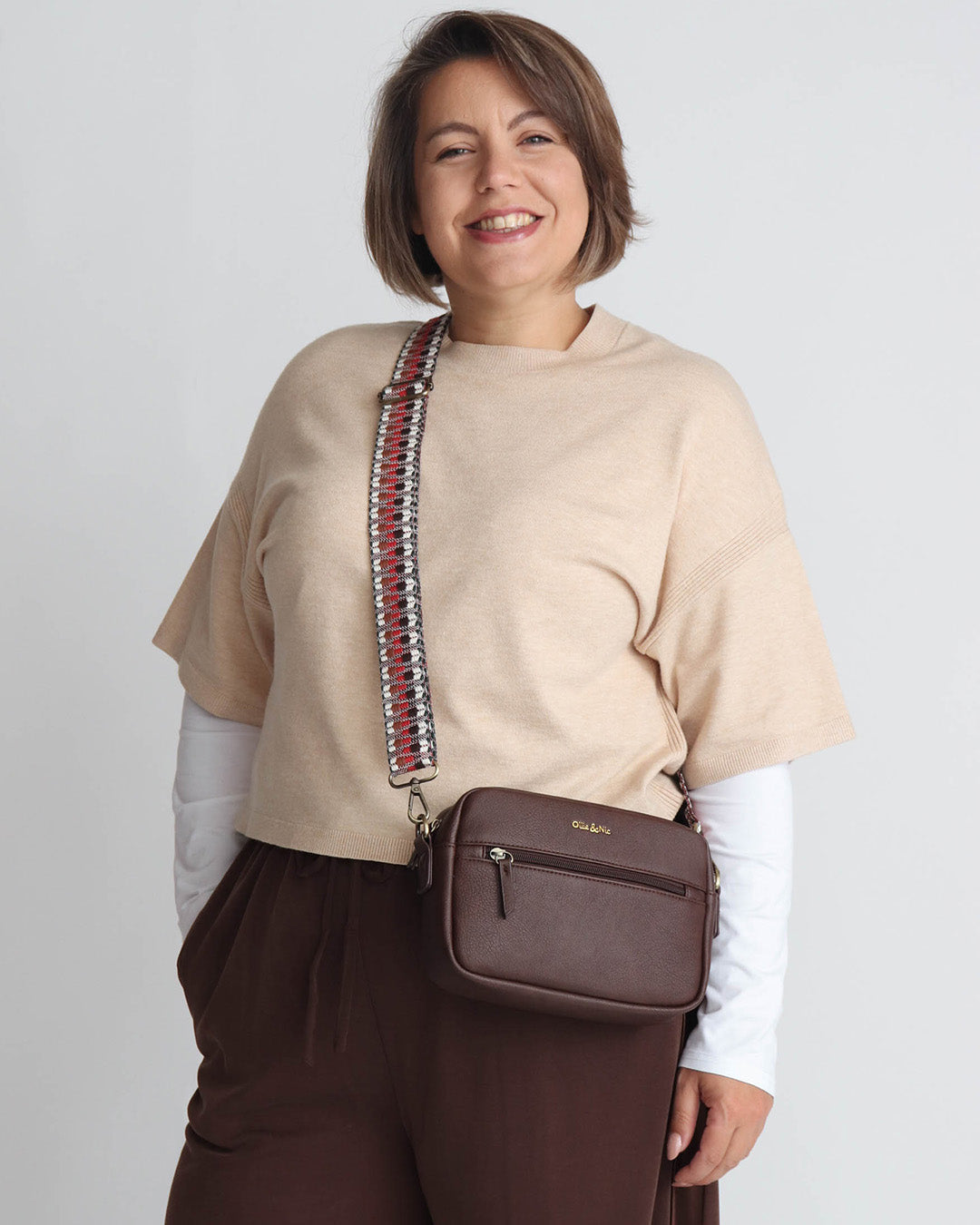 Gigi Crossbody - Chocolate