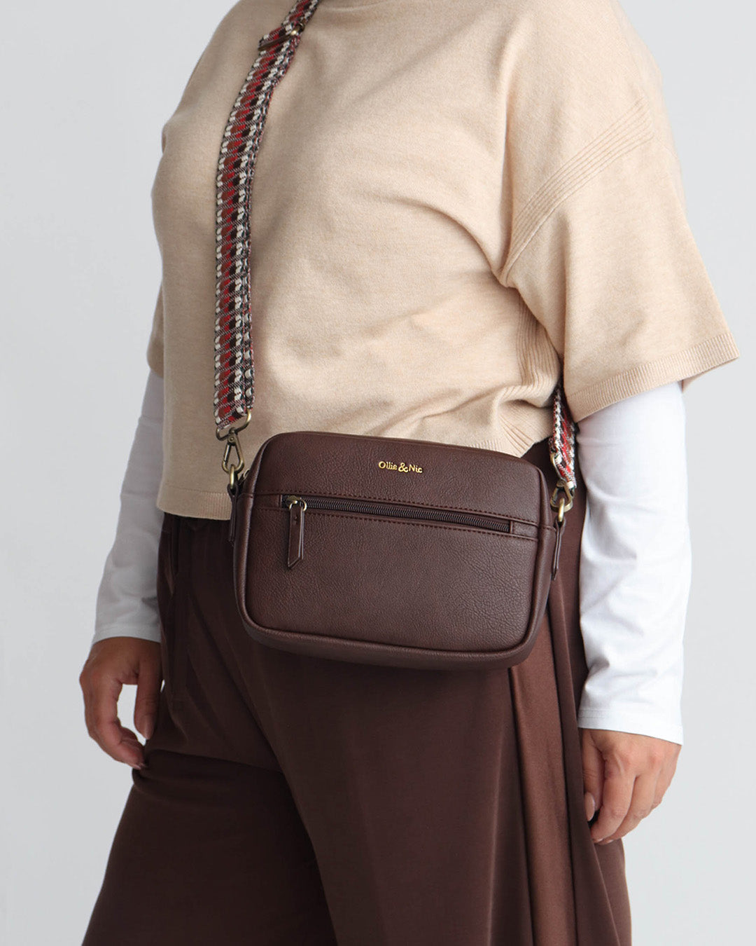 Gigi Crossbody - Chocolate
