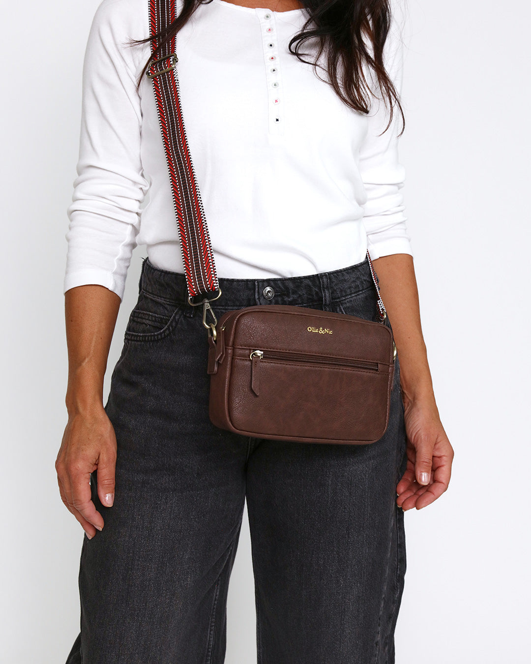 Gigi Crossbody - Chocolate