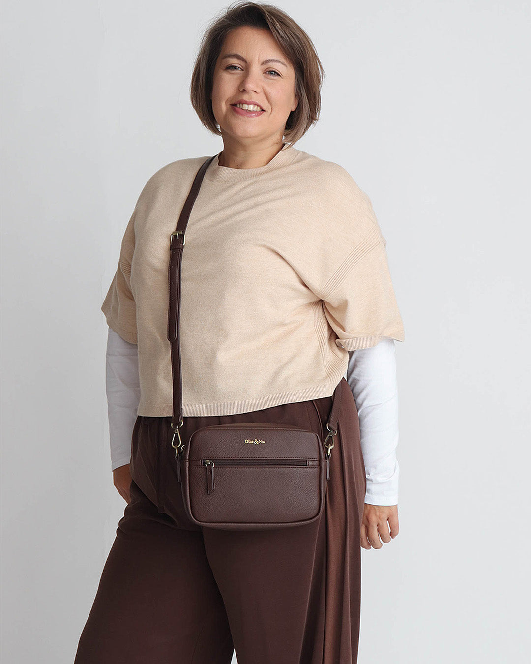 Gigi Crossbody - Chocolate