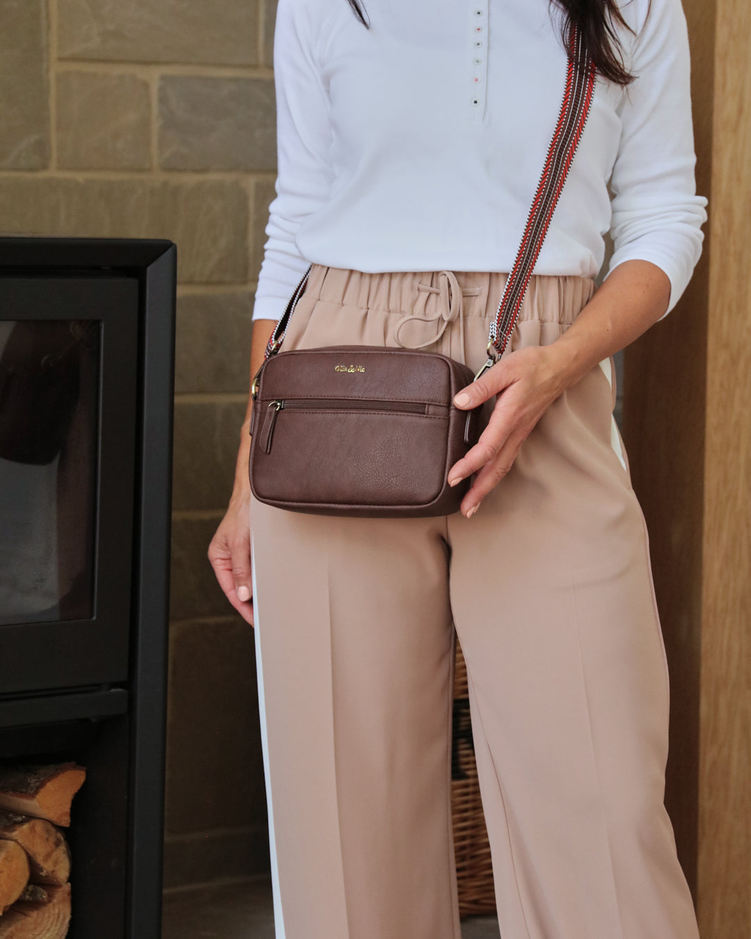 Gigi Crossbody - Chocolate
