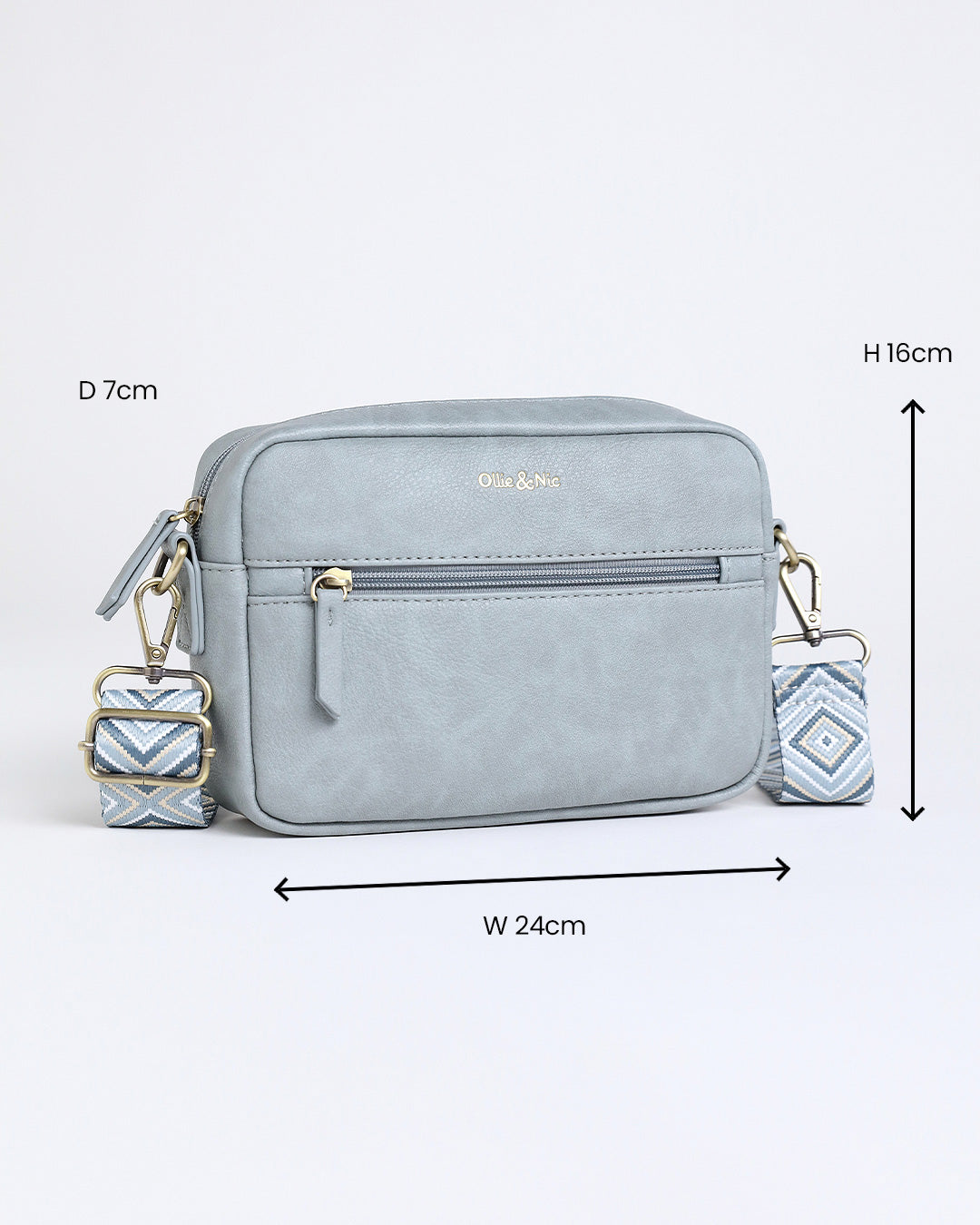 Gigi Crossbody - Duck Egg