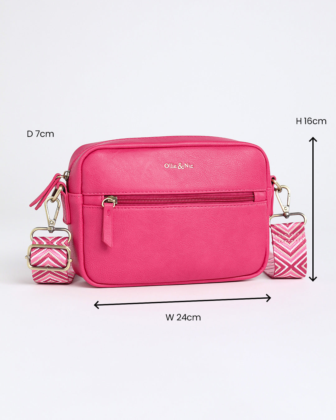 Gigi Crossbody - Fuchsia