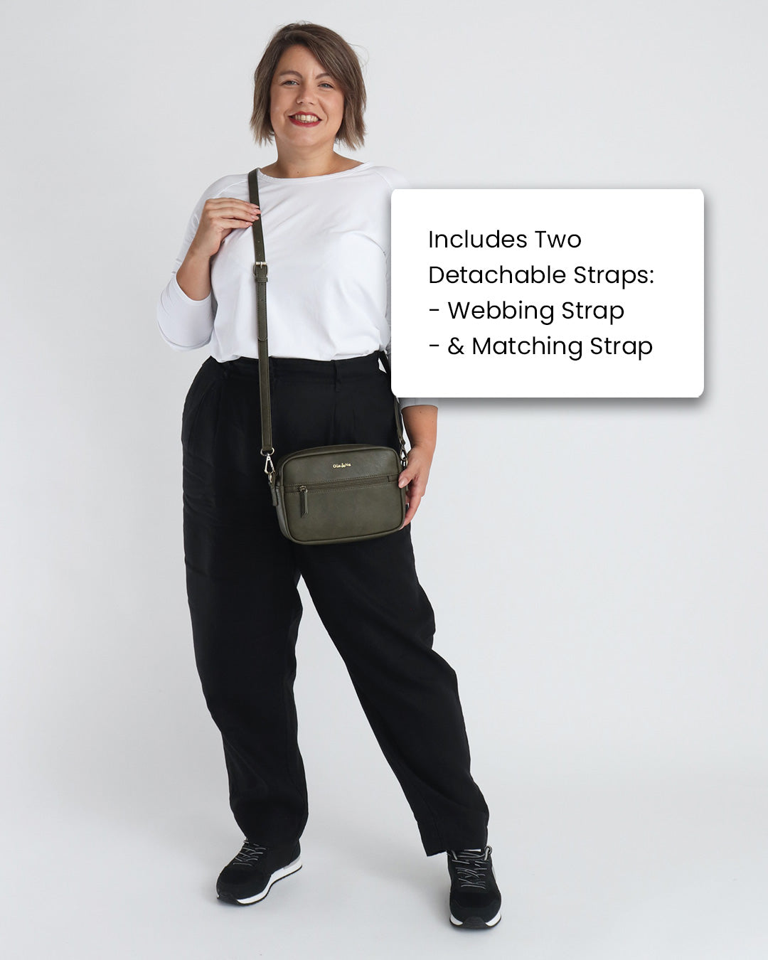 Gigi Crossbody - Khaki