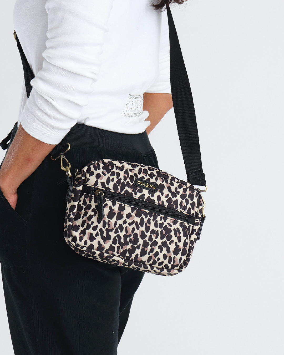 Gigi Crossbody - Leopard