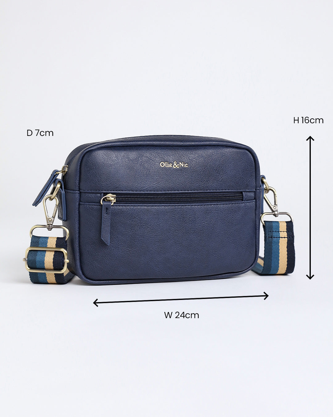 Gigi Crossbody - Navy
