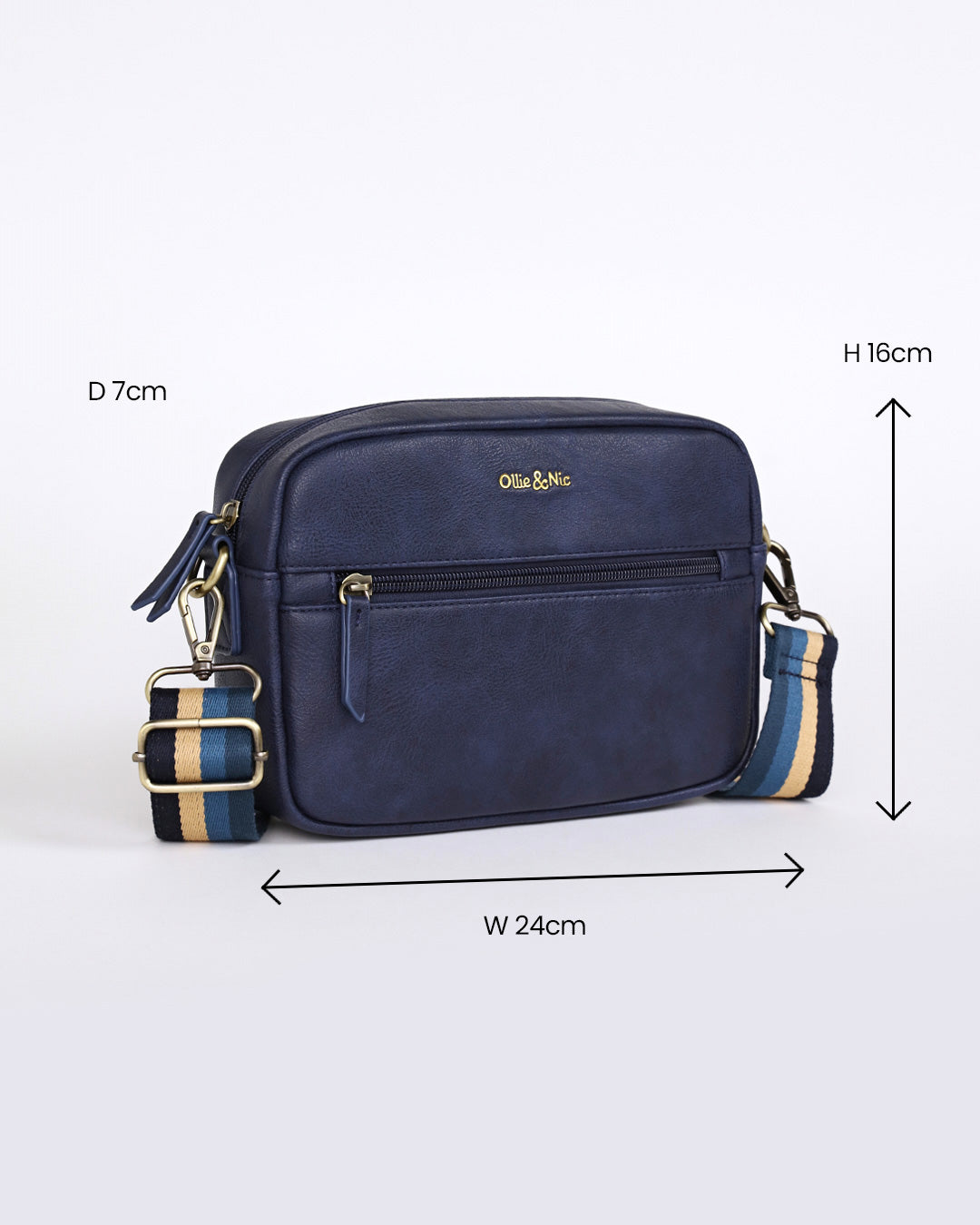 Gigi Crossbody - Navy