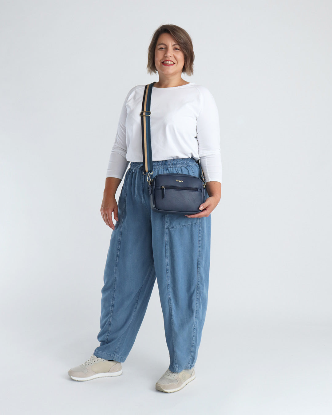 Gigi Crossbody - Navy