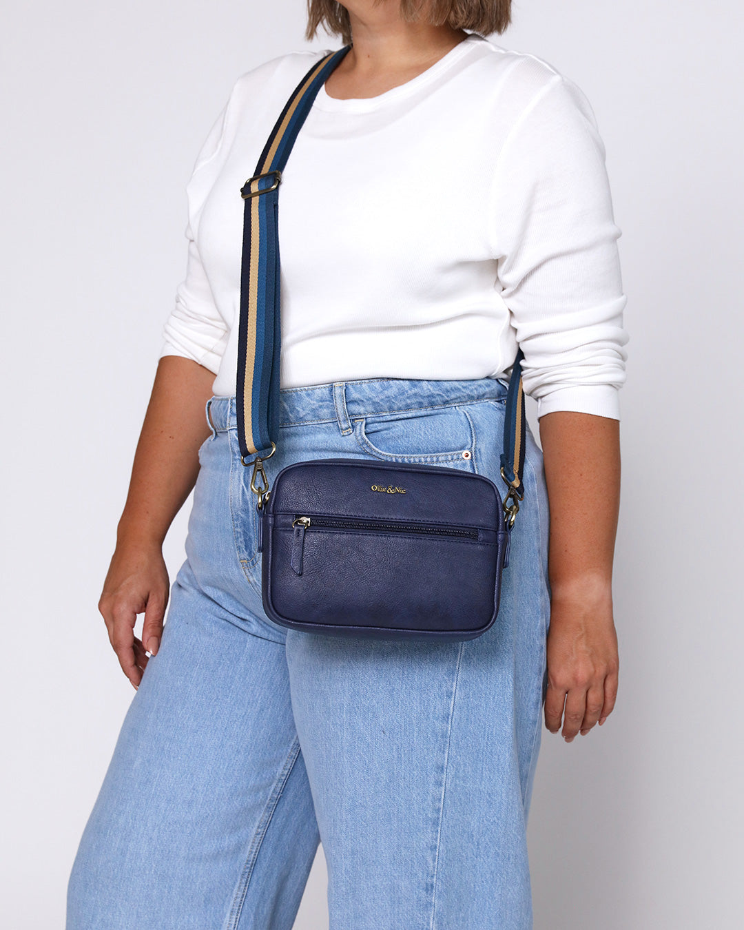 Gigi Crossbody - Navy