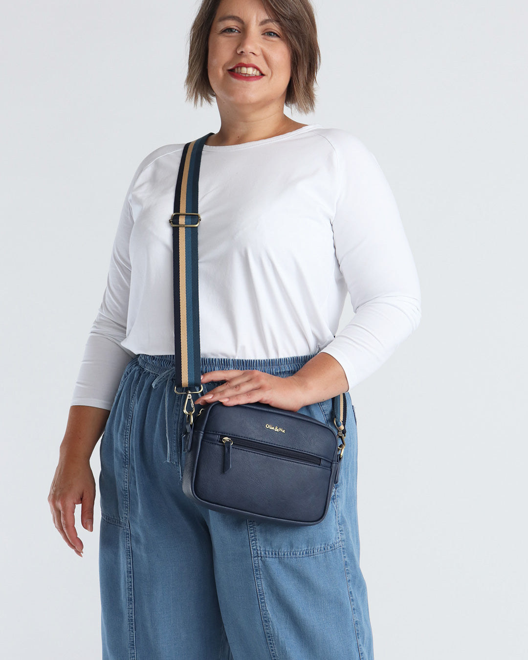 Gigi Crossbody - Navy