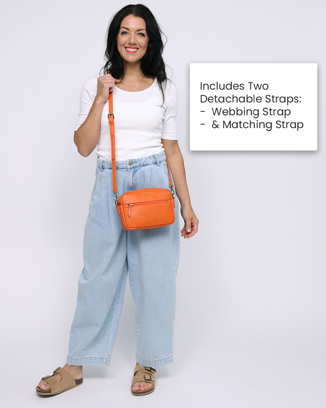 Gigi Crossbody - Orange