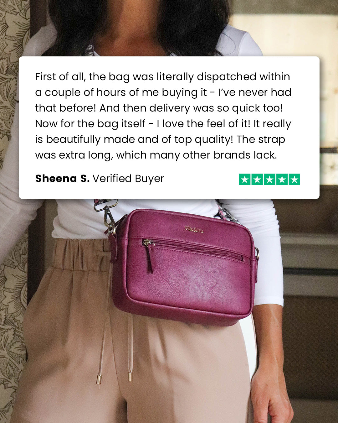 Gigi Crossbody - Orchid