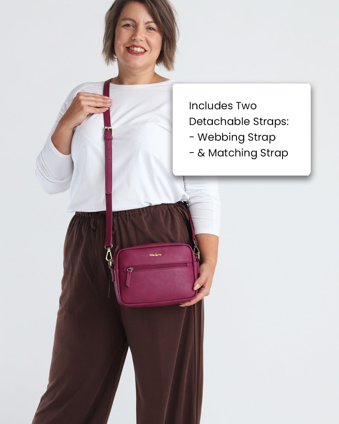 Gigi Crossbody - Orchid