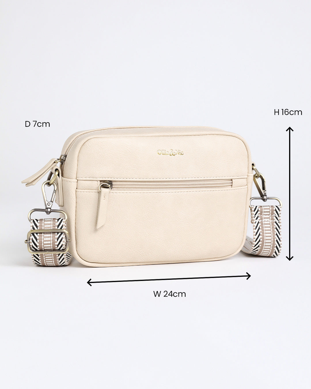 Gigi Crossbody - Pebble