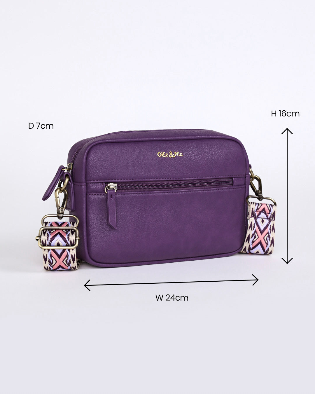 Gigi Crossbody - Purple