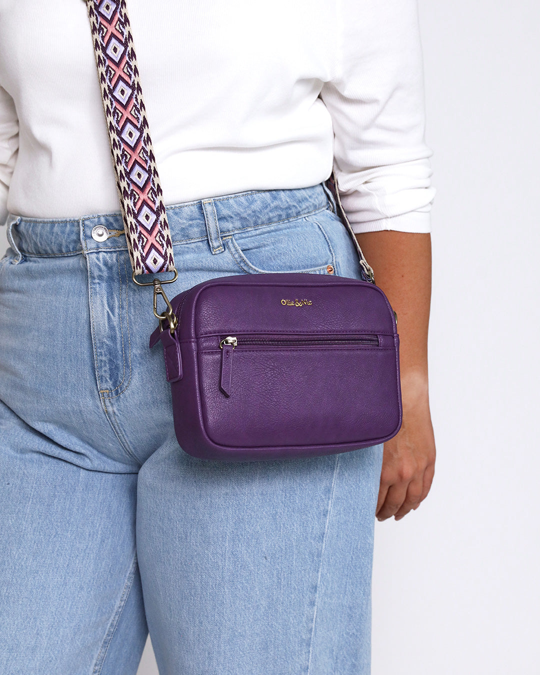 Gigi Crossbody - Purple