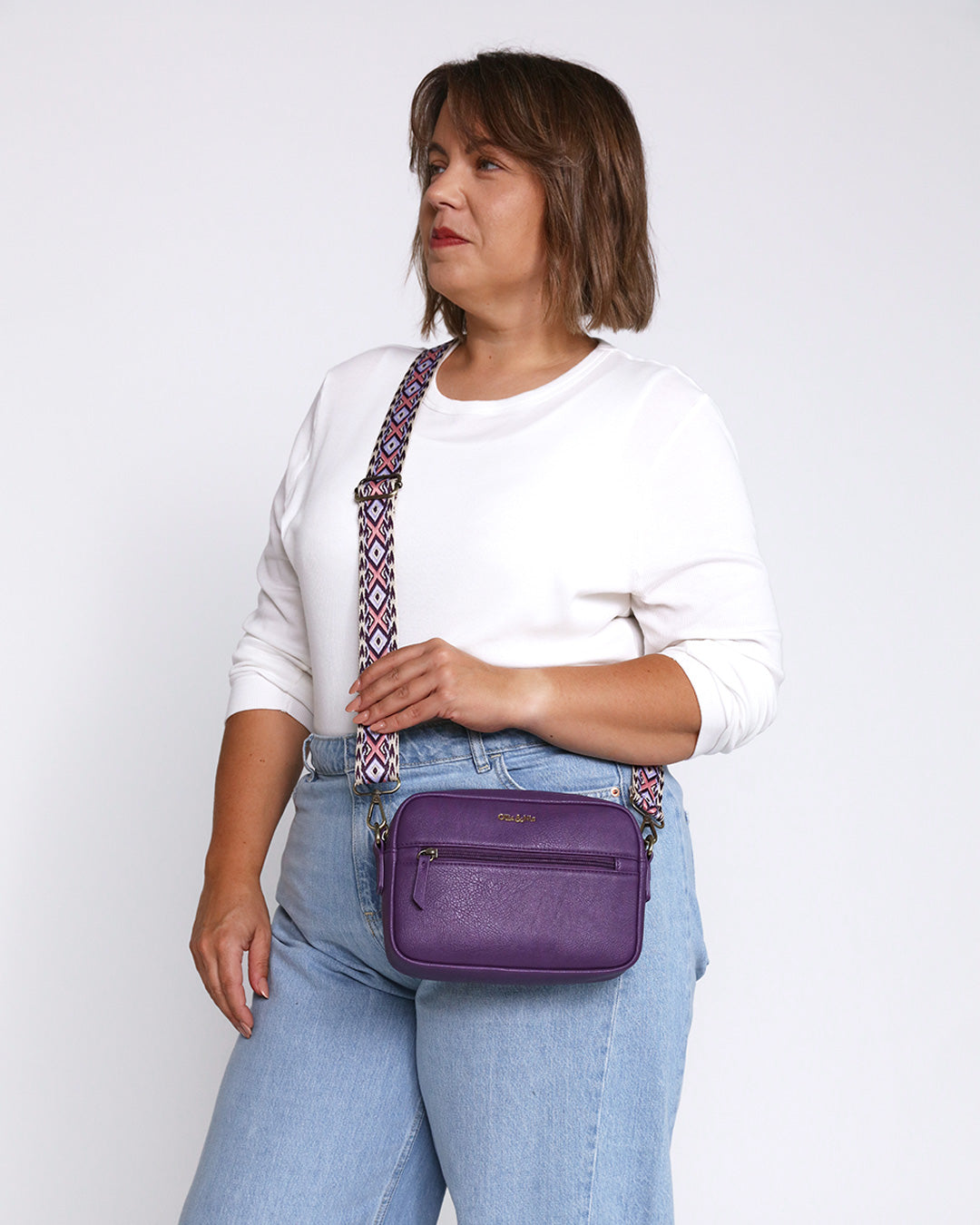 Gigi Crossbody - Purple