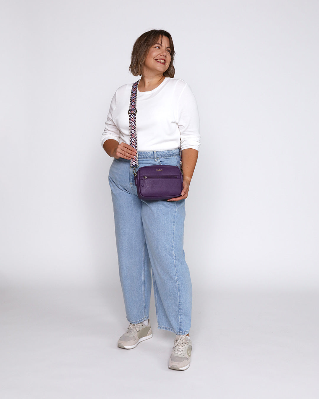 Gigi Crossbody - Purple