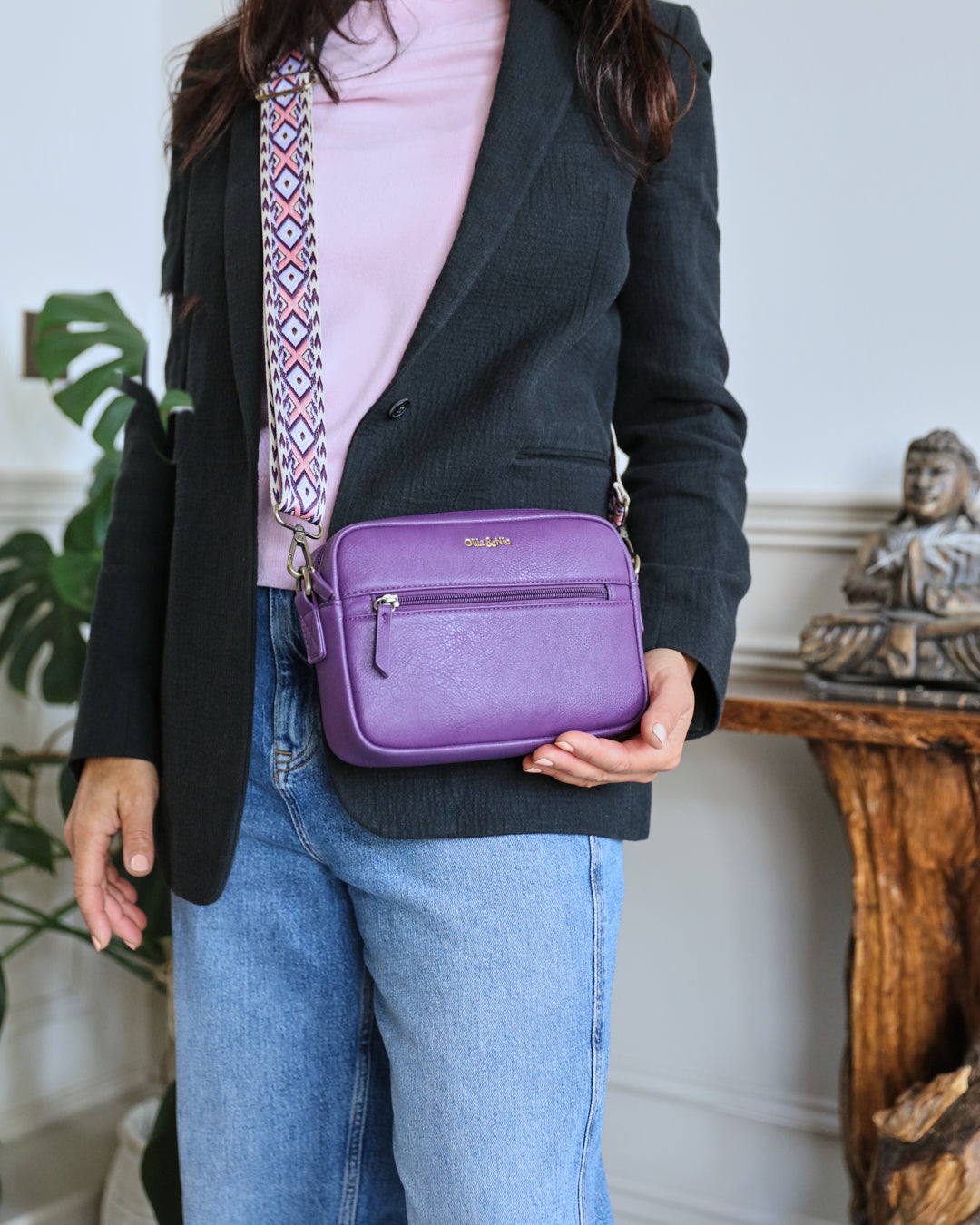 Gigi Crossbody - Purple