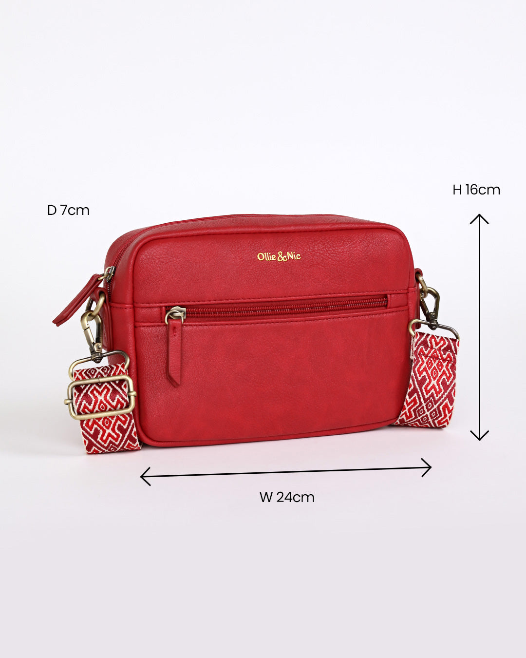 Gigi Crossbody - Red