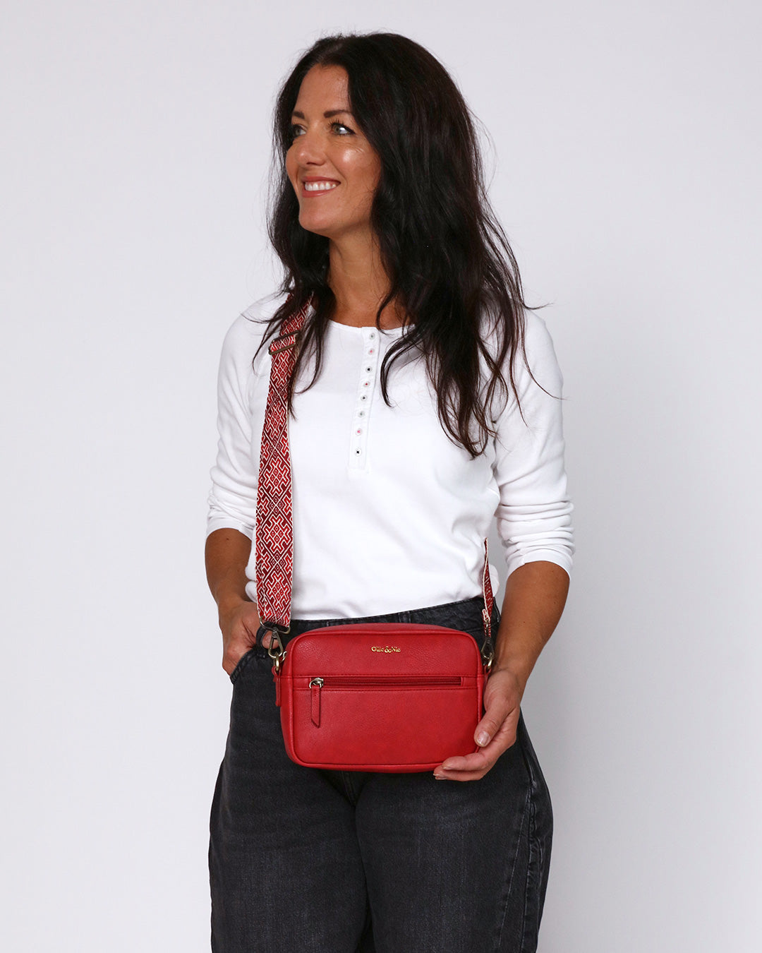 Gigi Crossbody - Red