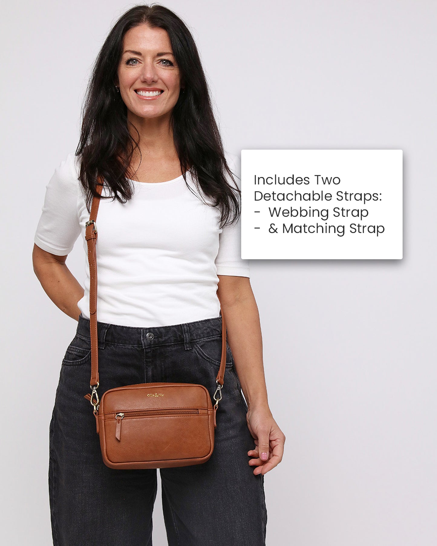 Gigi Crossbody - Tan