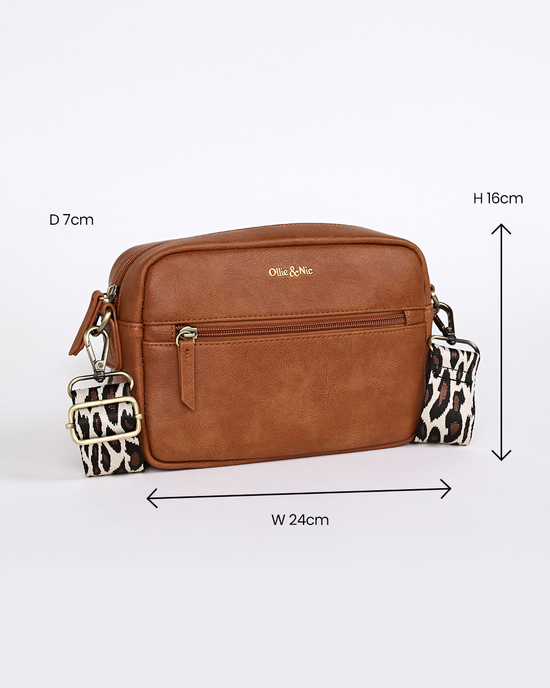 Gigi Crossbody - Tan
