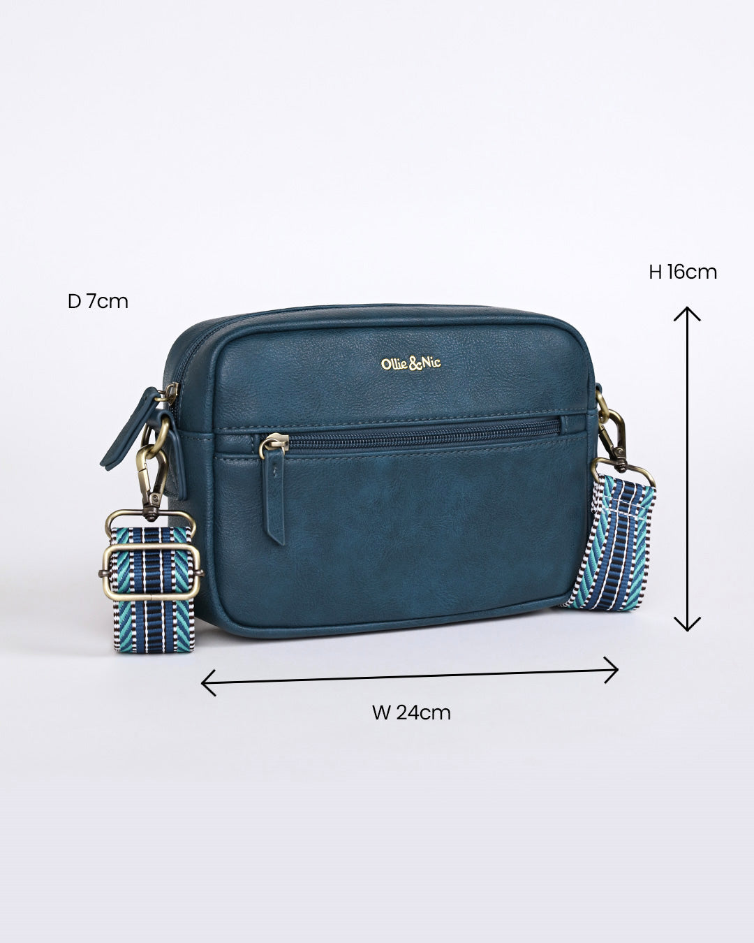 Gigi Crossbody - Teal