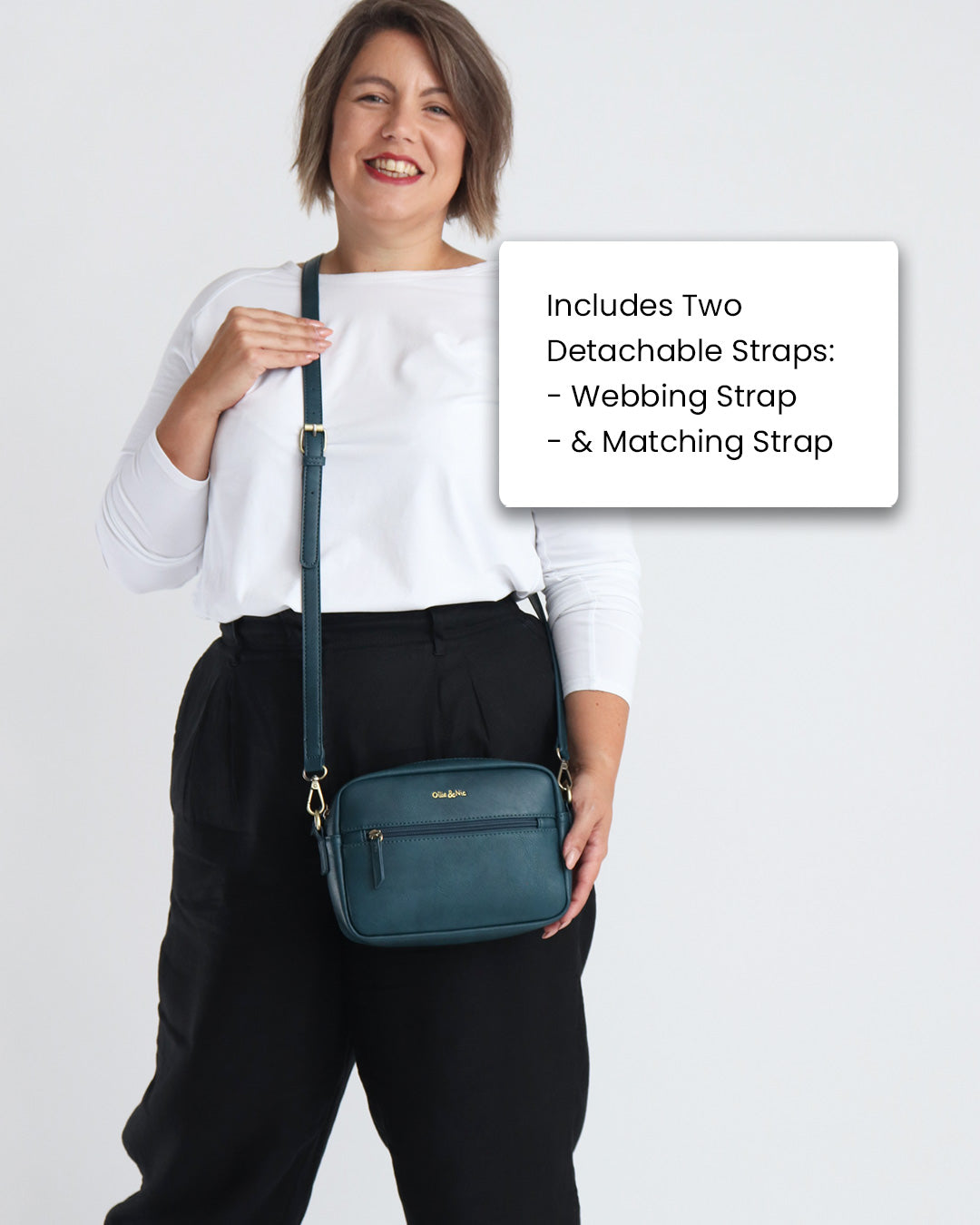 Gigi Crossbody - Teal