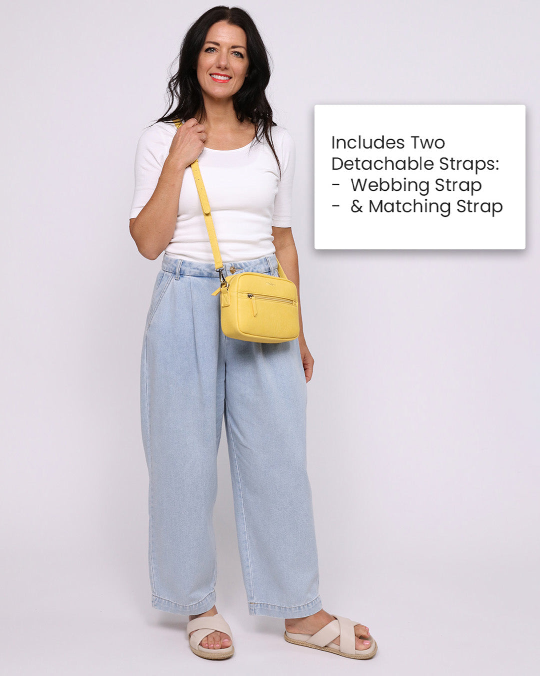 Gigi Crossbody - Yellow
