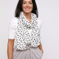 Harriet Scarf - Black/Cream