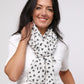 Harriet Scarf - Black/Cream