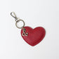 Heart Bag Charm - Cherry Red
