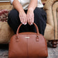 Jenna Bowling Bag - Tan