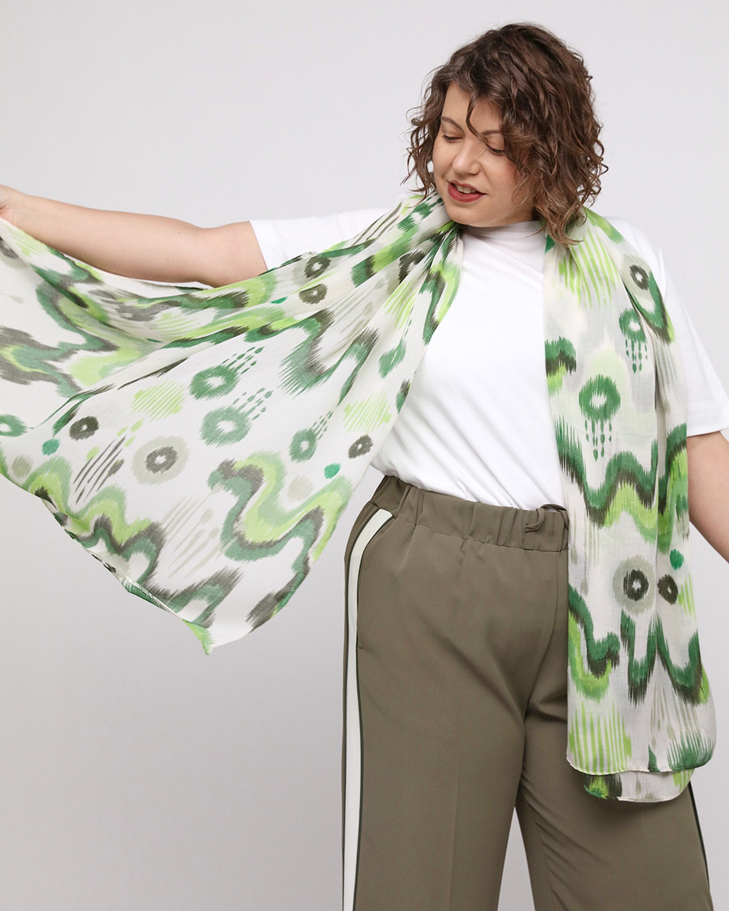 Jade Scarf - Green
