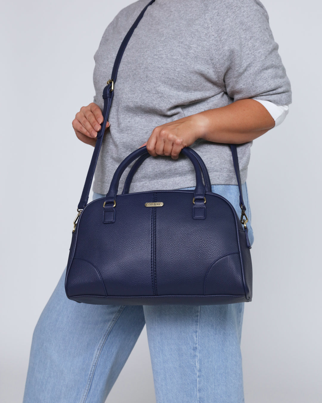 Jenna Bowling Bag - Navy
