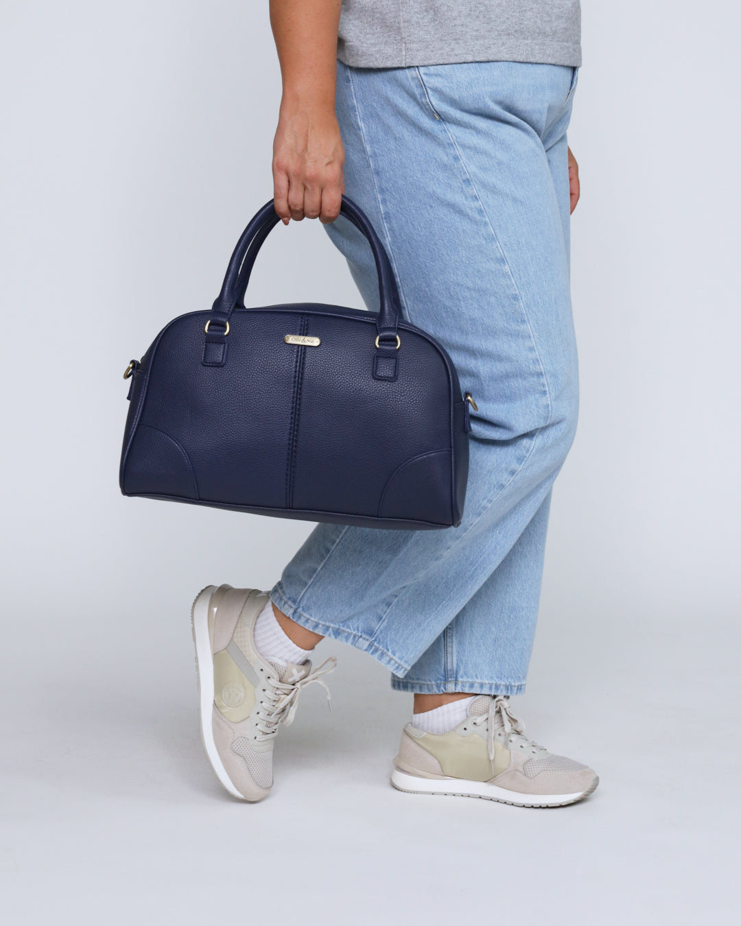 Jenna Bowling Bag - Navy
