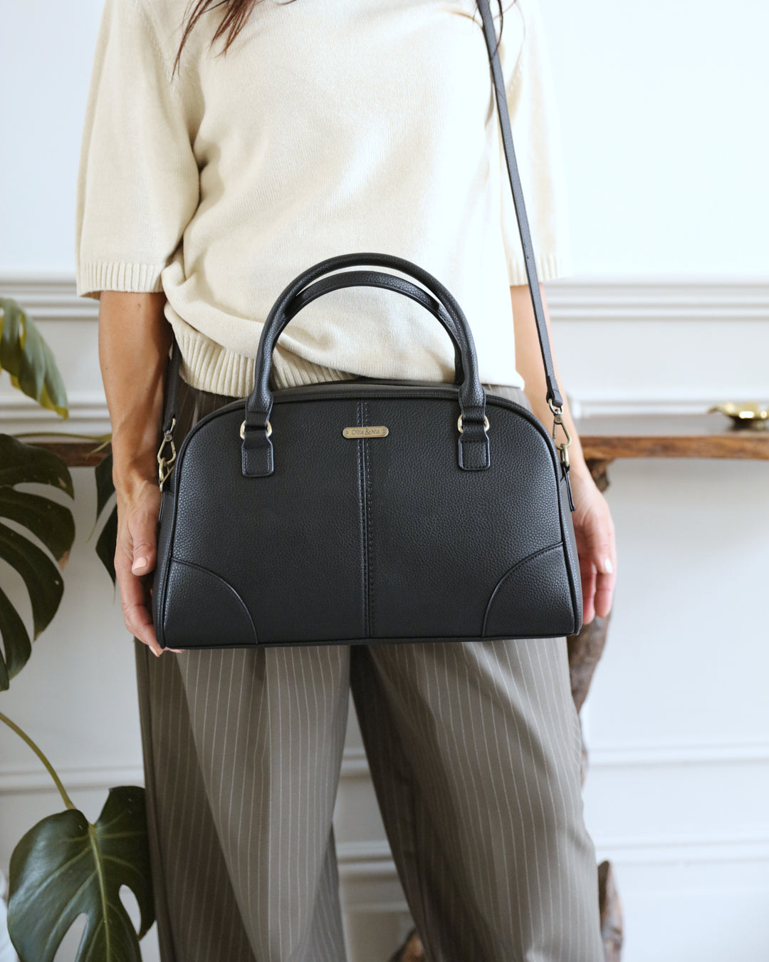 Jenna Bowling Bag - Black