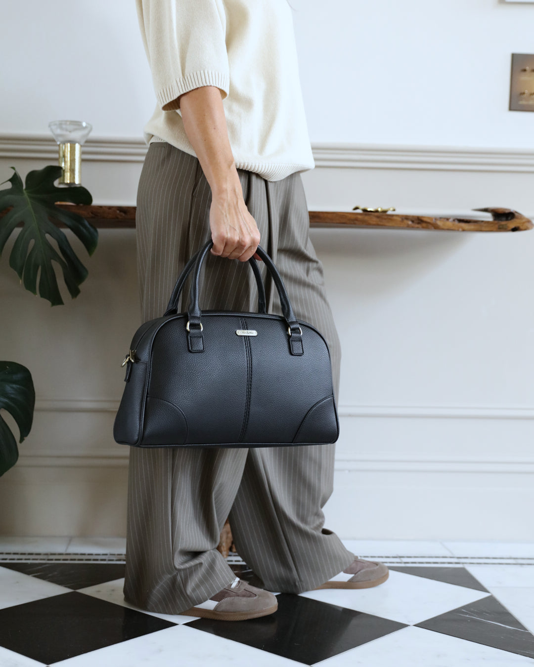 Jenna Bowling Bag - Black